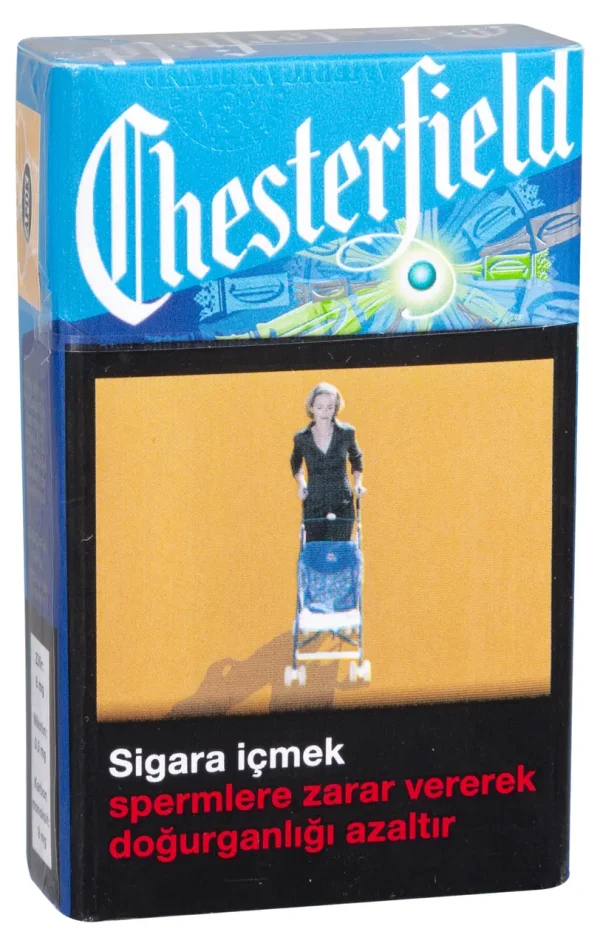 Chesterfield Sigara, dengeli ve zengin aromasıyla sigara içim deneyimini daha tatmin edici hale getiren özel filtreli ince sigara.