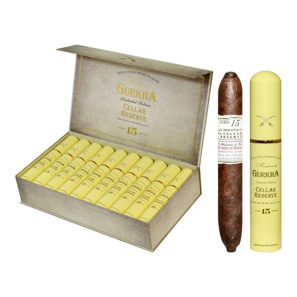 Gurkha Cellar Reserve 15 Year Hedonism Tubos Puro 20's