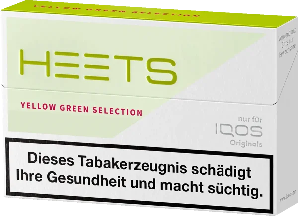 iqos HEETS Yellow Green