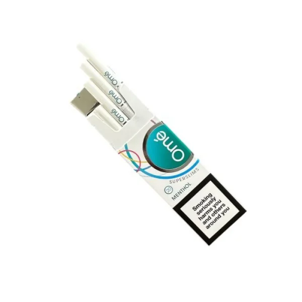 Karelia Ome Superslim Menthol Sigara paketi, ince tasarımı ve mentol ferahlığı ile dikkat çekiyor.