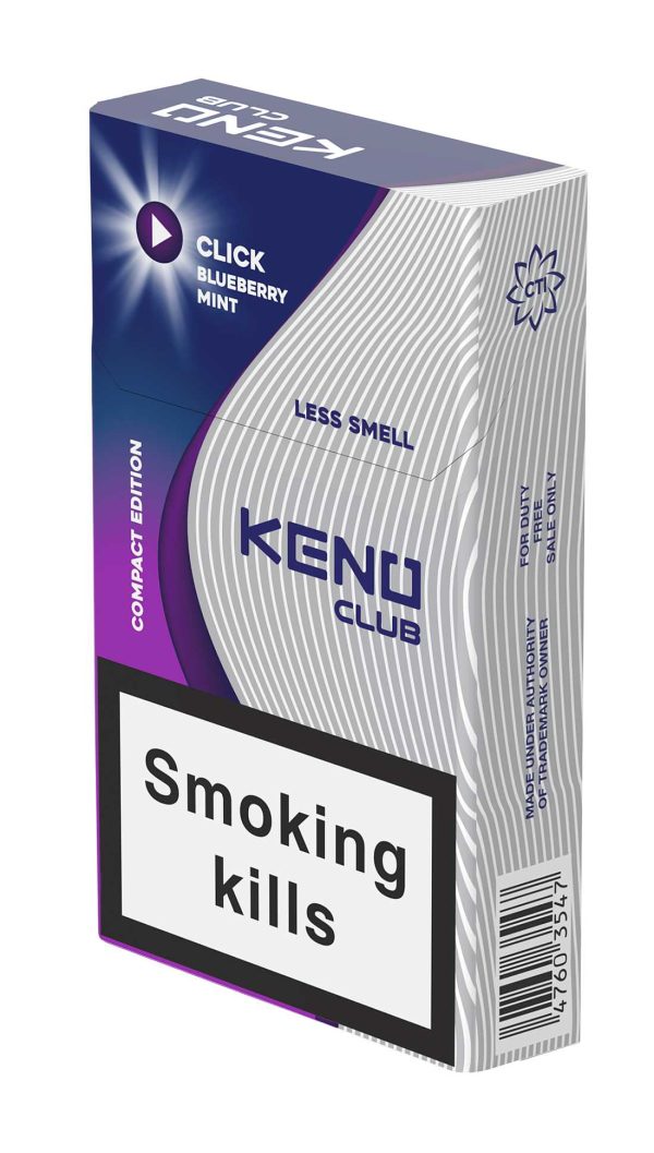 Keno Club Blueberry Mint Sigara  (Yabanmersini Nane)