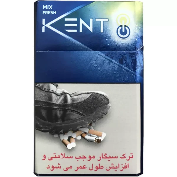 Kent Mix Fresh Sigara paketi, limon ve mentol aroması ile dikkat çekiyor.