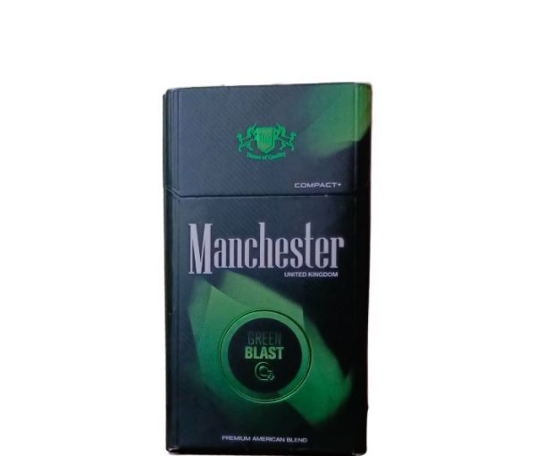 Manchester Queen Compact Green Blast Sigara