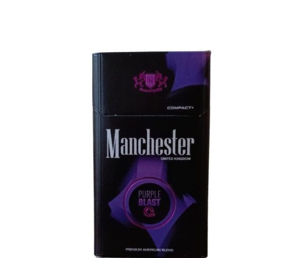 Manchester Queen Compact Purple Blast Sigara