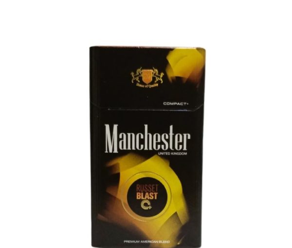 Manchester Queen Compact Russet Blast Sigara ( Portakal nane Aromalı )