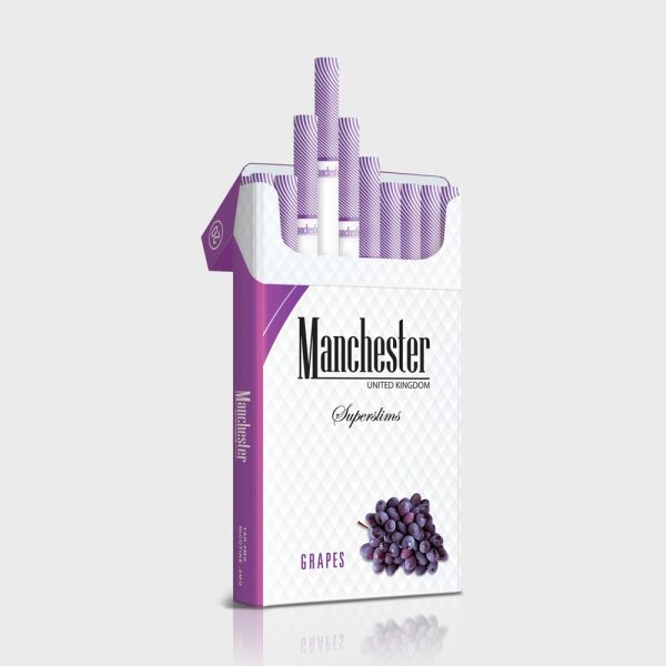 Manchester Superslims Grapes Sigara ( Üzüm Aromalı )