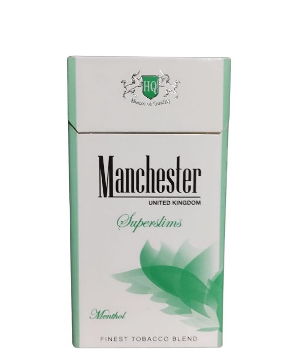 Manchester Superslims Menthol Sigara ( Mentol Aromalı )