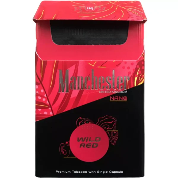 Manchester Wild Red Nano Superslim Sigara, taze çilek aromasının tatlı ve meyvemsi etkisini her içimde sunar. Çileğin doğal lezzetiyle keyifli bir içim deneyimi sağlar.