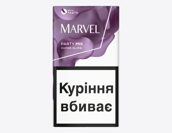 Marvel Superslim Party Mix Sigara